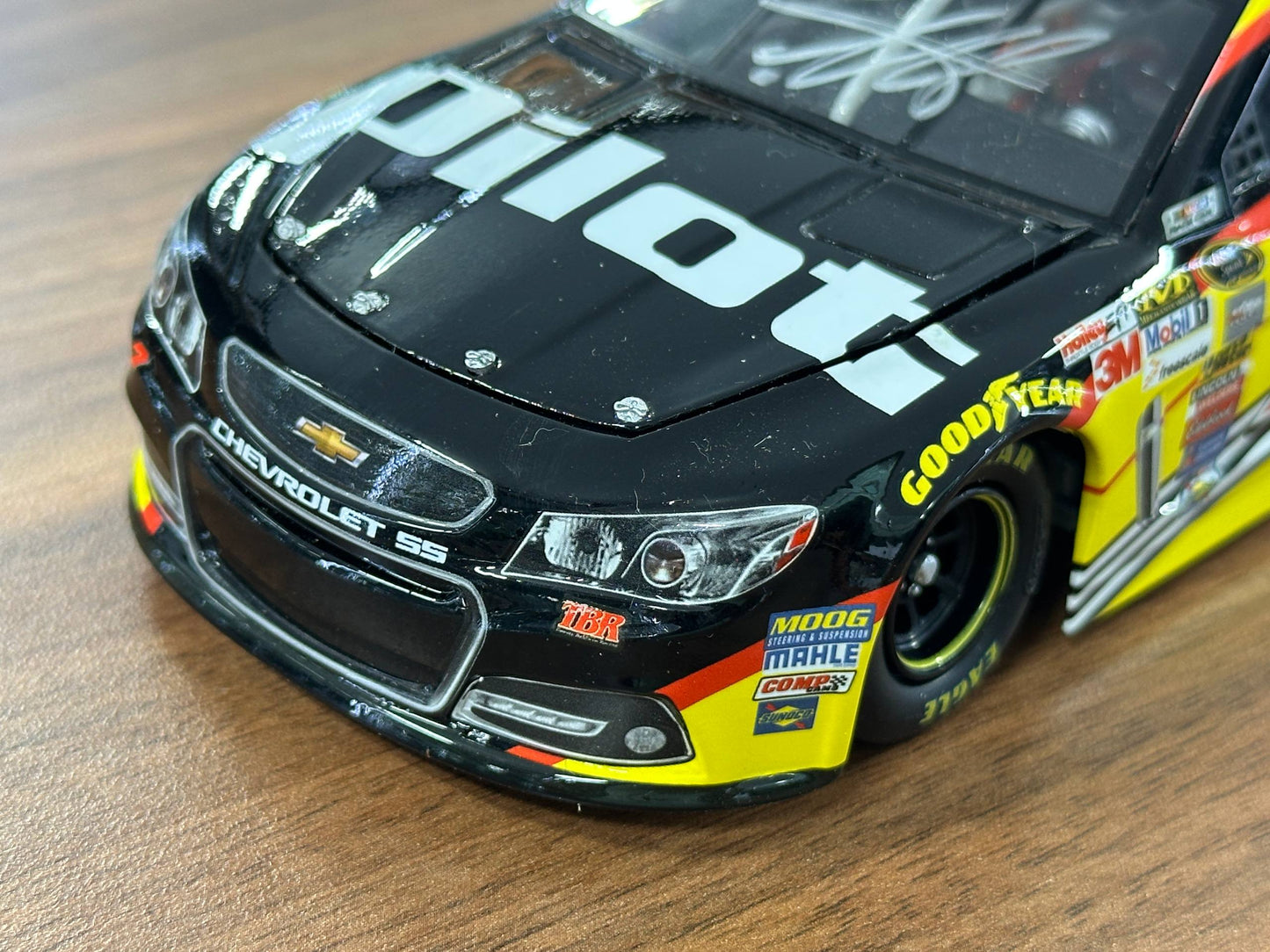 NASCAR Chevrolet SS 2014 Michael Annett #7 1:24 Diecast – Silver – Action Racing Collectables Limited Edition