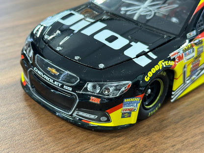 NASCAR Chevrolet SS 2014 Michael Annett #7 1:24 Diecast – Silver – Action Racing Collectables Limited Edition