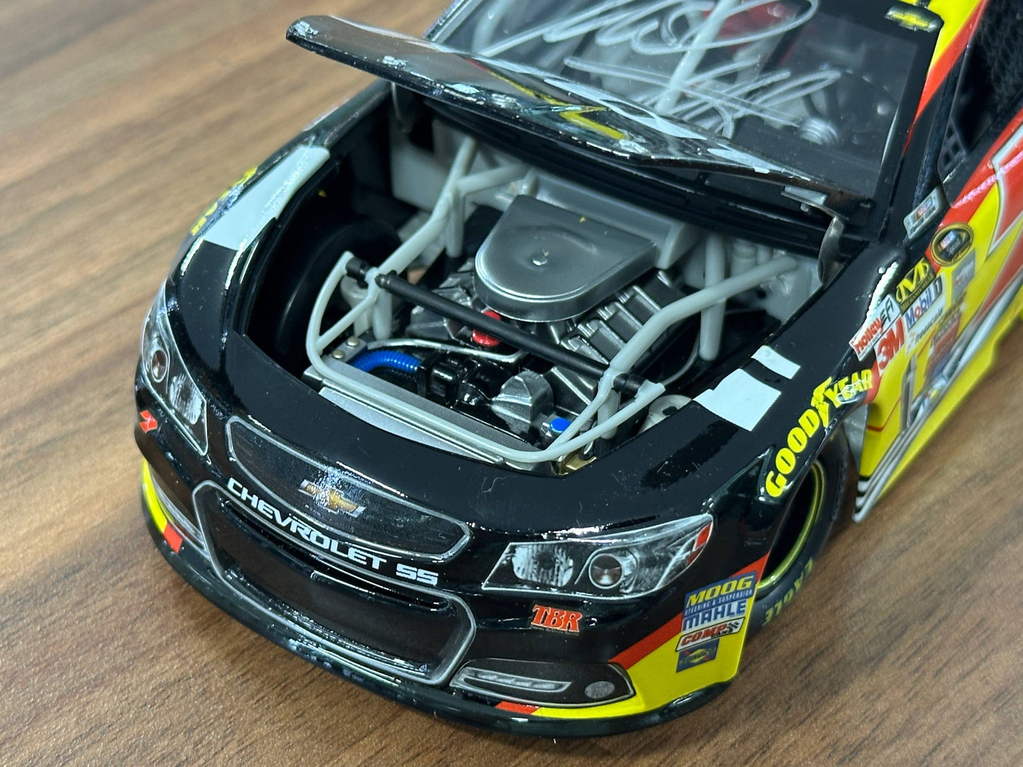 NASCAR Chevrolet SS 2014 Michael Annett #7 1:24 Diecast – Silver – Action Racing Collectables Limited Edition