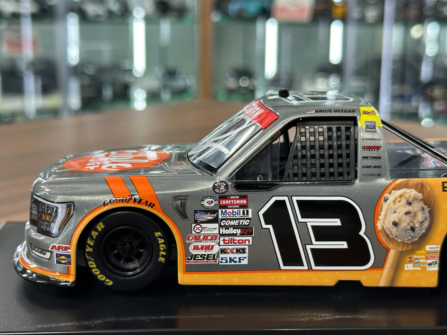 Nascar Ford F150 2023 – Hailie Deegan, #13 Dible Dough – Action Racing Collectible Diecast Model