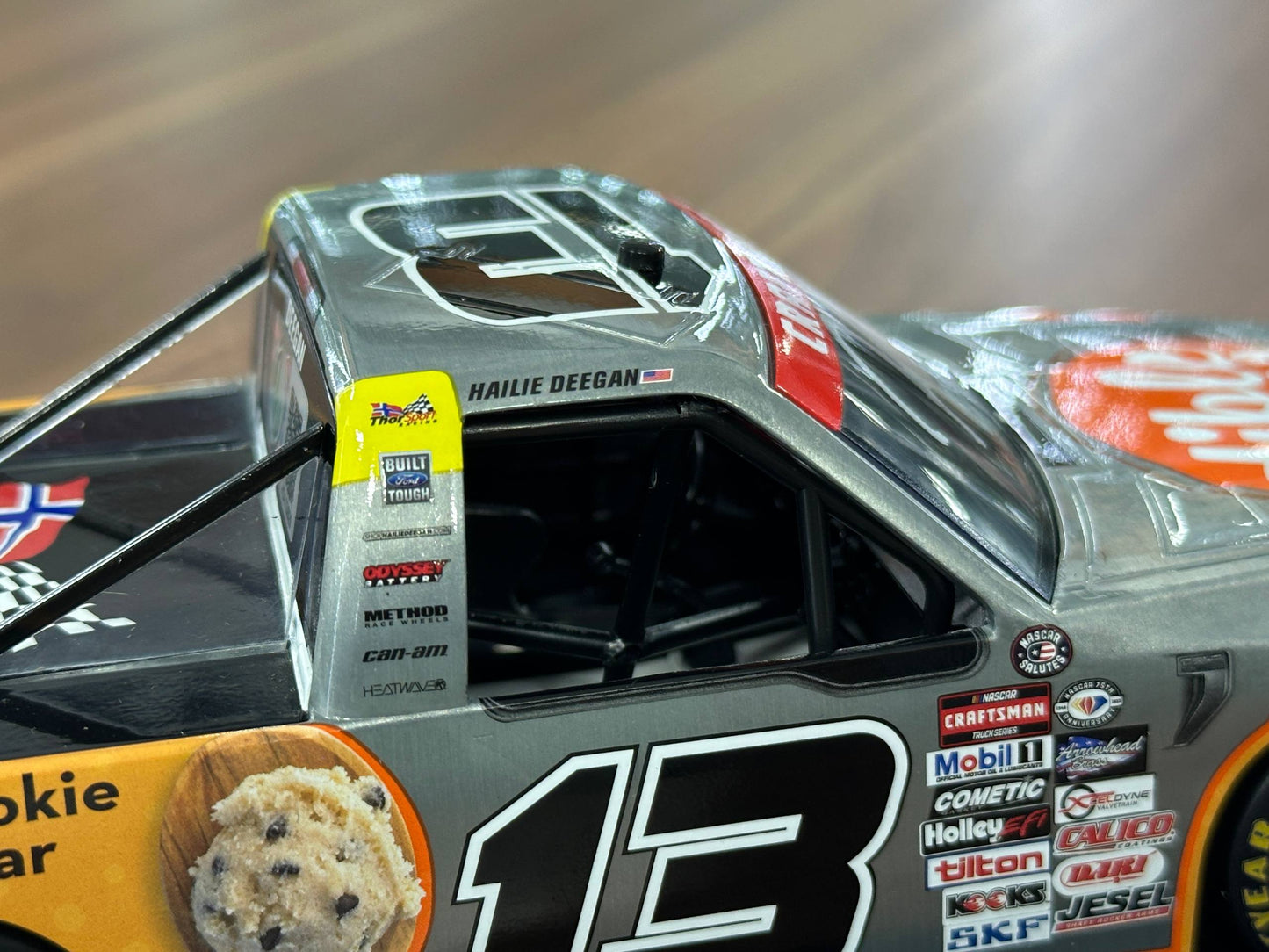 Nascar Ford F150 2023 – Hailie Deegan, #13 Dible Dough – Action Racing Collectible Diecast Model