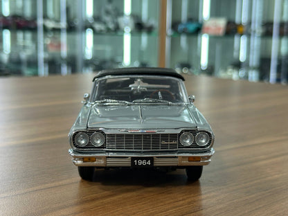 Chevrolet Impala 1964 1:24 Diecast – Silver – West Coast Precision Limited Edition