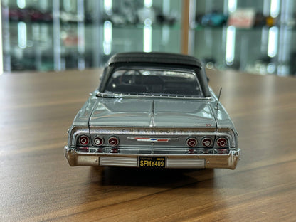 Chevrolet Impala 1964 1:24 Diecast – Silver – West Coast Precision Limited Edition