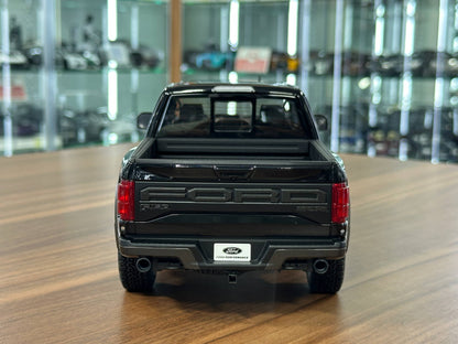 AUTOart Ford F‑150 Raptor 2019 – Black – 1:18 Diecast Metal Model (Full Opening, Limited Edition)