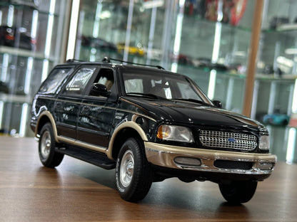 UT Models Ford Expedition Eddie Bauer 1997 – Black – 1:18 Diecast Model (Full Opening, Limited Edition)