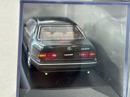 1:43 Diecast Model Kyosho Nissan Celsior (UCF21) P.I.O Tuning – Dark Green Mica
