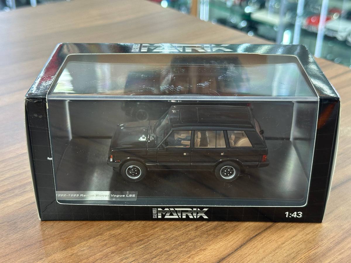 1:43 Diecast Model MK Miniatures Range Rover Vogue LSE (1992–1993) – Black