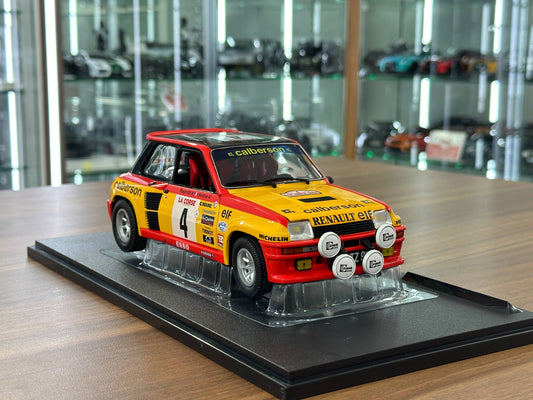 1/18 Diecast Solido RENAULT 5 TURBO – TOUR DE CORSE – 1980 – #4 RAGNOTTI/ANDRIE