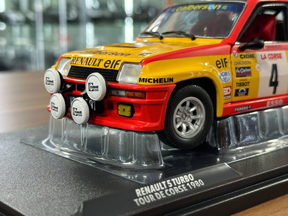 1/18 Diecast Solido RENAULT 5 TURBO – TOUR DE CORSE – 1980 – #4 RAGNOTTI/ANDRIE
