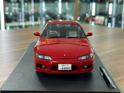 1/18 Diecast Solido Nissan Silvia S15 Spec-R Aero 1999 in Red