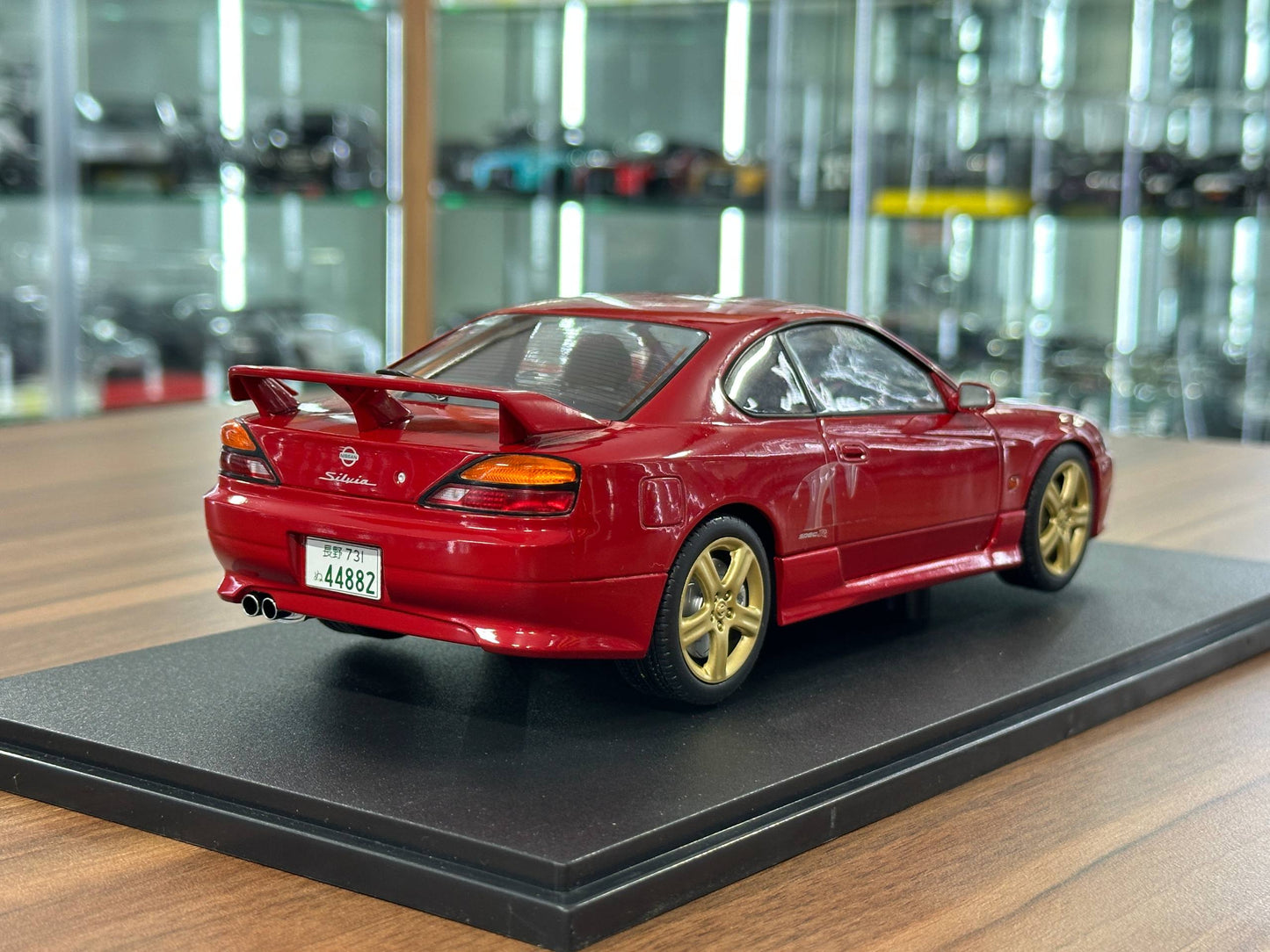 1/18 Diecast Solido Nissan Silvia S15 Spec-R Aero 1999 in Red