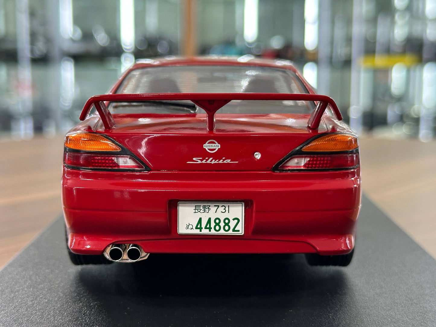 1/18 Diecast Solido Nissan Silvia S15 Spec-R Aero 1999 in Red
