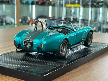 1/18 Diecast Pink Slips Shelby Cobra 427 S/C MK2 1967 in Metallic Blue