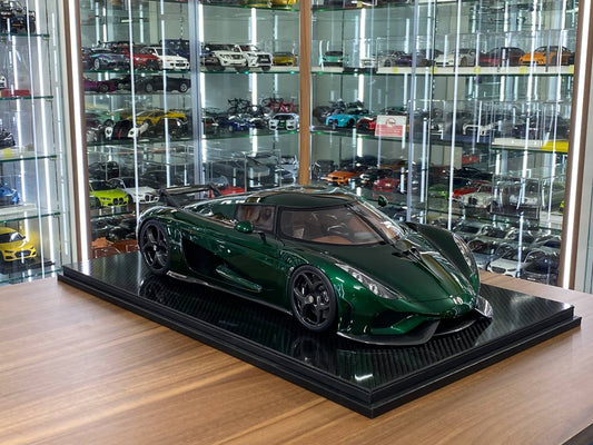 1/8 Resin FrontiArt Koenigsegg Regera  | Green Tinted Carbon | Limited Edition
