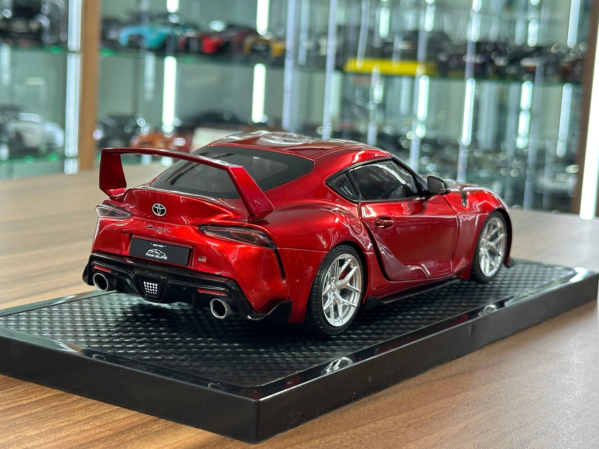 1/18 Diecast TOYOTA Supra GR MK5 by Pink Slips in Red