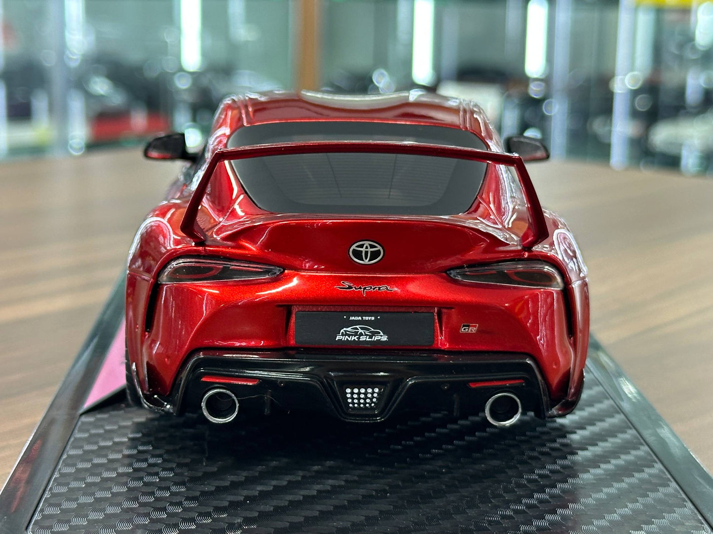 1/18 Diecast TOYOTA Supra GR MK5 by Pink Slips in Red