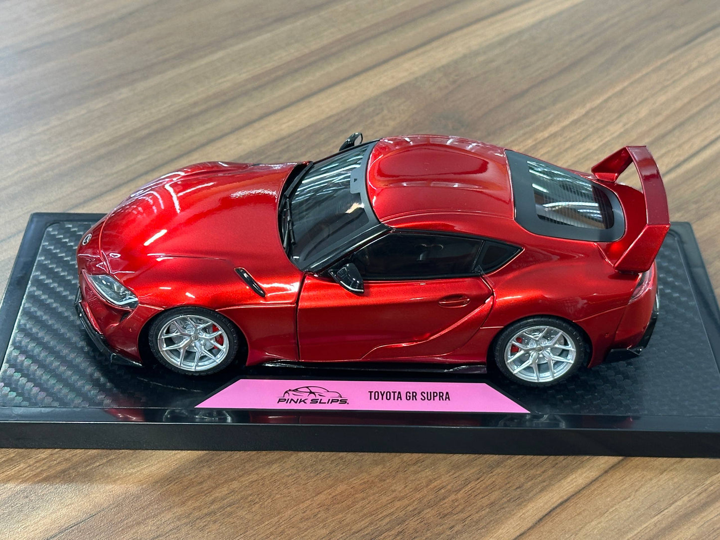 1/18 Diecast TOYOTA Supra GR MK5 by Pink Slips in Red