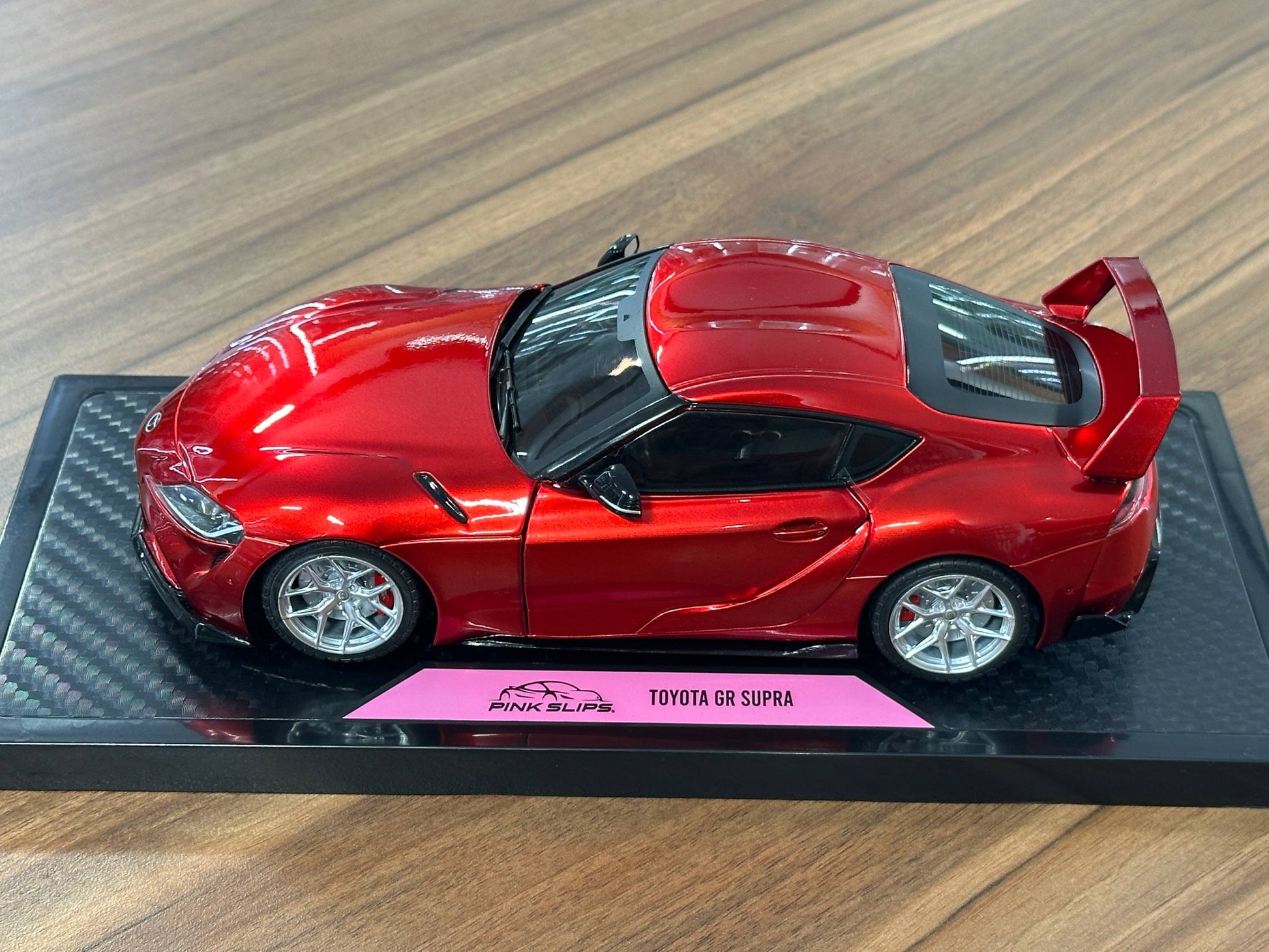 1/18 Diecast TOYOTA Supra GR MK5 by Pink Slips in Red