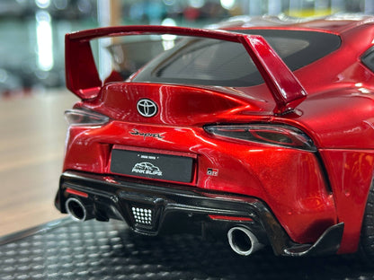 1/18 Diecast TOYOTA Supra GR MK5 by Pink Slips in Red