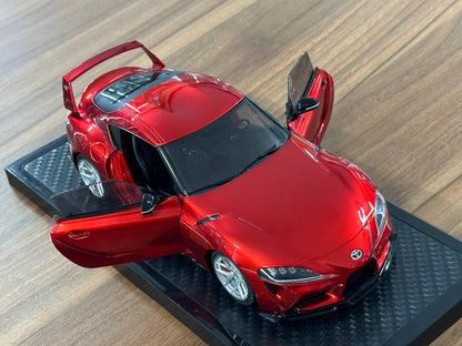 1/18 Diecast TOYOTA Supra GR MK5 by Pink Slips in Red