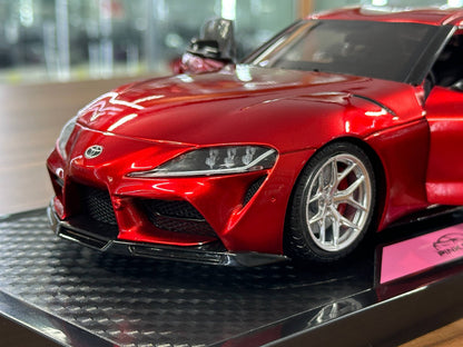1/18 Diecast TOYOTA Supra GR MK5 by Pink Slips in Red