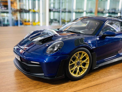 Norev Porsche 911 GT3 RS 1/18 Diecast - Gentian Blue (2022)