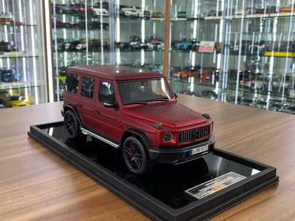 1/18 Resin MotorHelix Mercedes Benz AMG G63 2019 Matt Red Limited 69 pcs