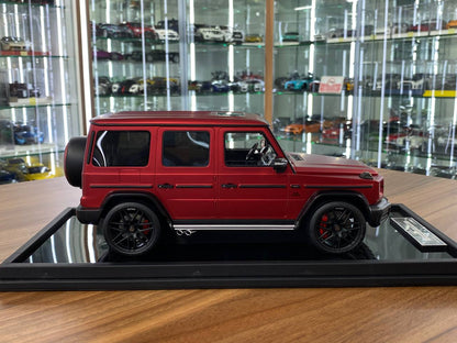 1/18 Resin MotorHelix Mercedes Benz AMG G63 2019 Matt Red Limited 69 pcs