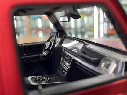 1/18 Resin MotorHelix Mercedes Benz AMG G63 2019 Matt Red Limited 69 pcs