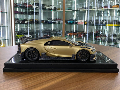 1:18 Resin Bugatti Chiron Centuria MANSORY – Champagne Gold | Timothy & Pierre (Limited 99 pcs – Dubai Collectors)