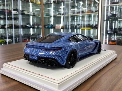1:18 Resin Aston Martin DB11 CYRUS MANSORY– L+ Blue | Timothy & Pierre (Limited 20 pcs – Dubai Collectors)