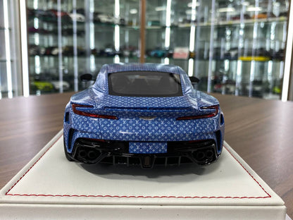 1:18 Resin Aston Martin DB11 CYRUS MANSORY– L+ Blue | Timothy & Pierre (Limited 20 pcs – Dubai Collectors)