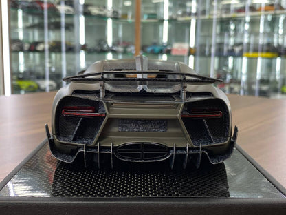 1:18 Resin Bugatti Chiron Centuria MANSORY – Frosted Grey | Timothy & Pierre (Signed by Kourosh MANSORY– Limited 99 pcs )