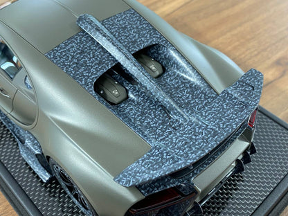 1:18 Resin Bugatti Chiron Centuria MANSORY – Frosted Grey | Timothy & Pierre (Signed by Kourosh MANSORY– Limited 99 pcs )