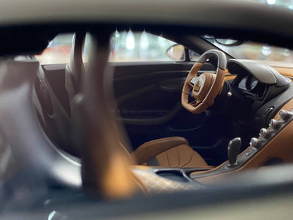 1:18 Resin Bugatti Chiron Centuria MANSORY – Frosted Grey | Timothy & Pierre (Signed by Kourosh MANSORY– Limited 99 pcs )