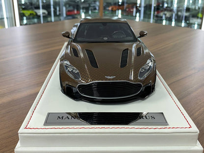 1:18 Resin Aston Martin DB11 CYRUS MANSORY – LV Old Flowers Brown | Timothy & Pierre (Limited 30 pcs)
