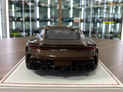 1:18 Resin Aston Martin DB11 CYRUS MANSORY – LV Old Flowers Brown | Timothy & Pierre (Limited 30 pcs)