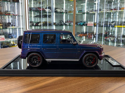 1:18 Resin Mercedes-Benz AMG G63 2019  – Desert Yellow | MOTORHELIX (Limited 66 pcs – Dubai Collectors)