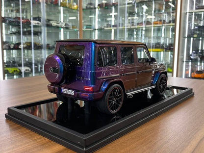 1:18 Resin Mercedes-Benz AMG G63 2019  – Desert Yellow | MOTORHELIX (Limited 66 pcs – Dubai Collectors)
