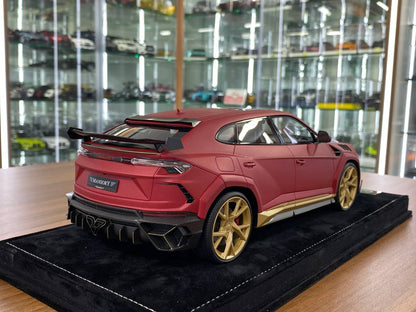 1:18 Resin Model Lamborghini URUS Venatus MANSORY – Red Metallic | Timothy & Pierre (Limited 25 pcs – Dubai Collectors)