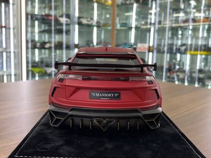 1:18 Resin Model Lamborghini URUS Venatus MANSORY – Red Metallic | Timothy & Pierre (Limited 25 pcs – Dubai Collectors)