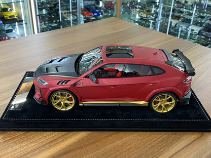 1:18 Resin Model Lamborghini URUS Venatus MANSORY – Red Metallic | Timothy & Pierre (Limited 25 pcs – Dubai Collectors)