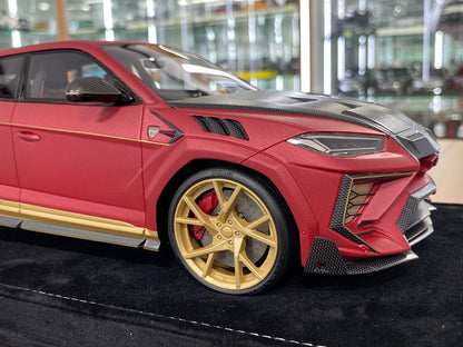1:18 Resin Model Lamborghini URUS Venatus MANSORY – Red Metallic | Timothy & Pierre (Limited 25 pcs – Dubai Collectors)