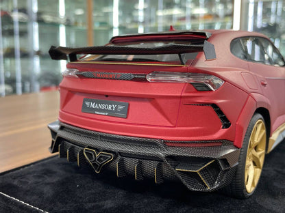 1:18 Resin Model Lamborghini URUS Venatus MANSORY – Red Metallic | Timothy & Pierre (Limited 25 pcs – Dubai Collectors)
