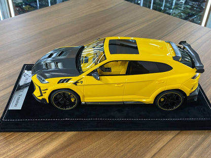 1:18 Resin Model Lamborghini URUS Venatus MANSORY – Yellow | Timothy & Pierre (Limited 49 pcs)