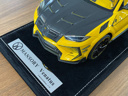 1:18 Resin Model Lamborghini URUS Venatus MANSORY – Yellow | Timothy & Pierre (Limited 49 pcs)