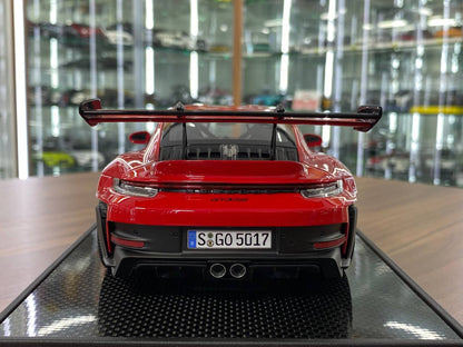 🚨1:18 Resin Model Porsche 911 GT3 RS (992)  Guards Red | Timothy & Pierre (Limited 30 pcs – Dubai Collectors)