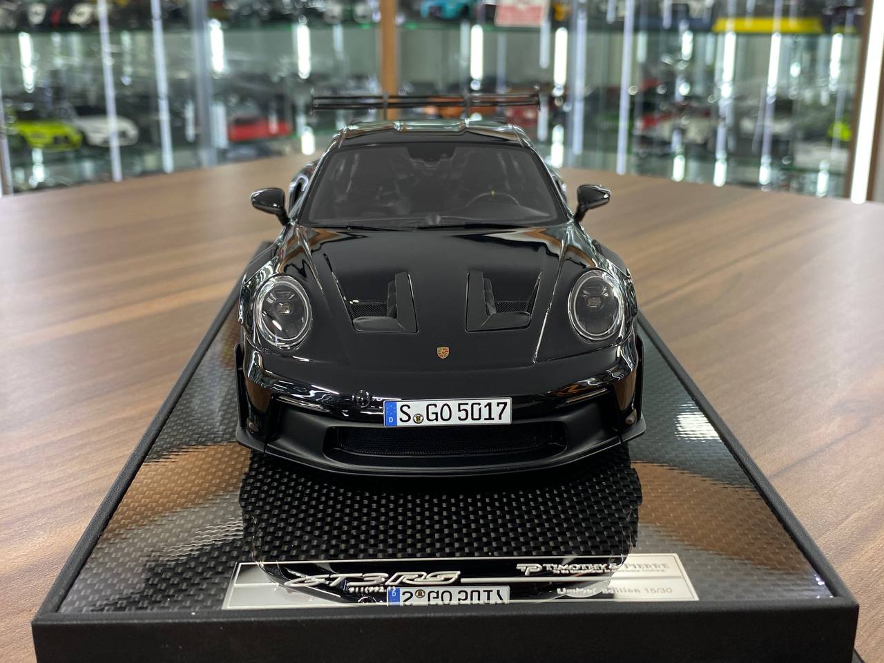 1:18 Resin Model Porsche 911 GT3 RS (992.1) – Black | Timothy & Pierre (Limited 30 pcs)