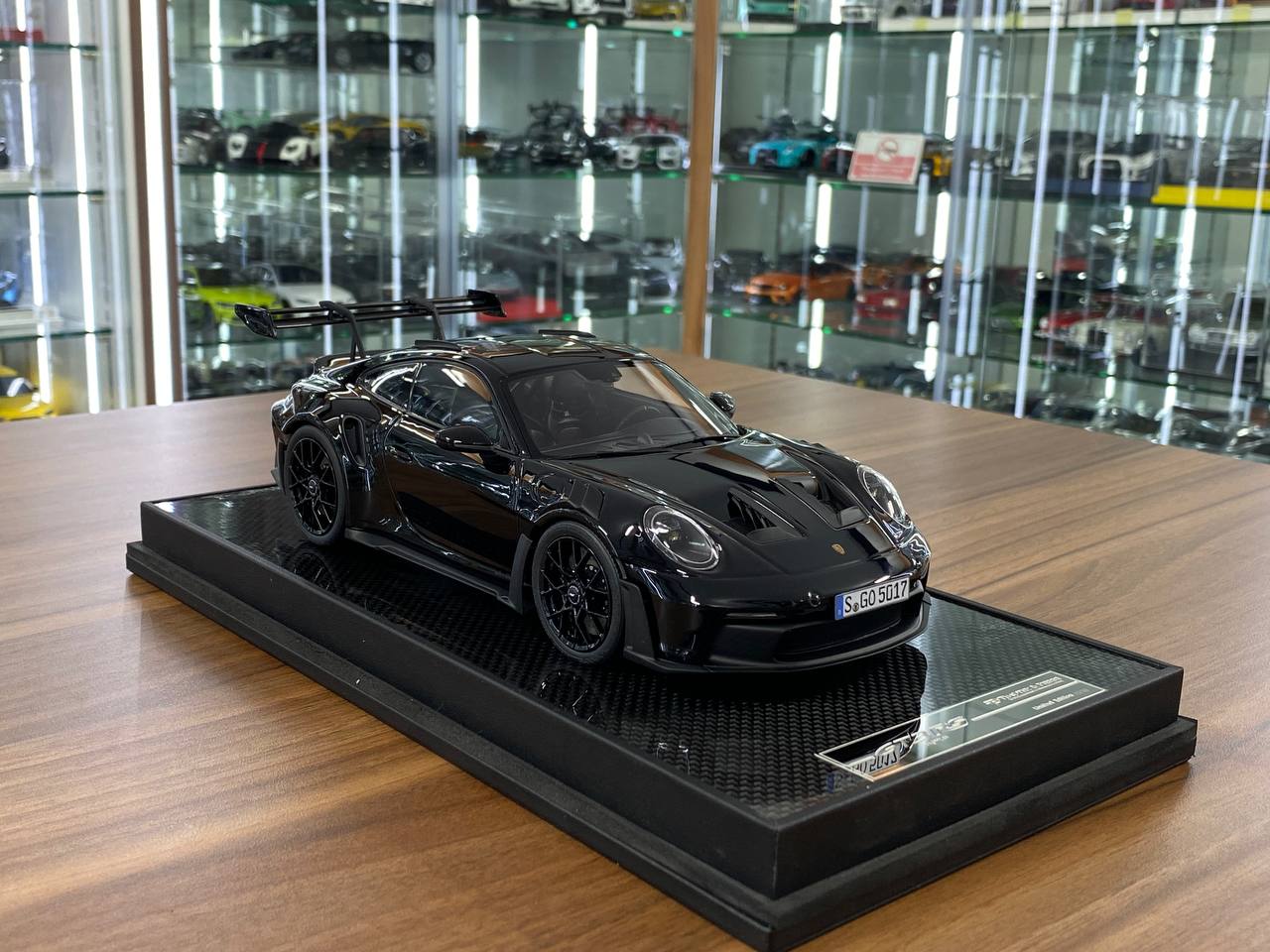 1:18 Resin Model Porsche 911 GT3 RS (992.1) – Black | Timothy & Pierre (Limited 30 pcs)