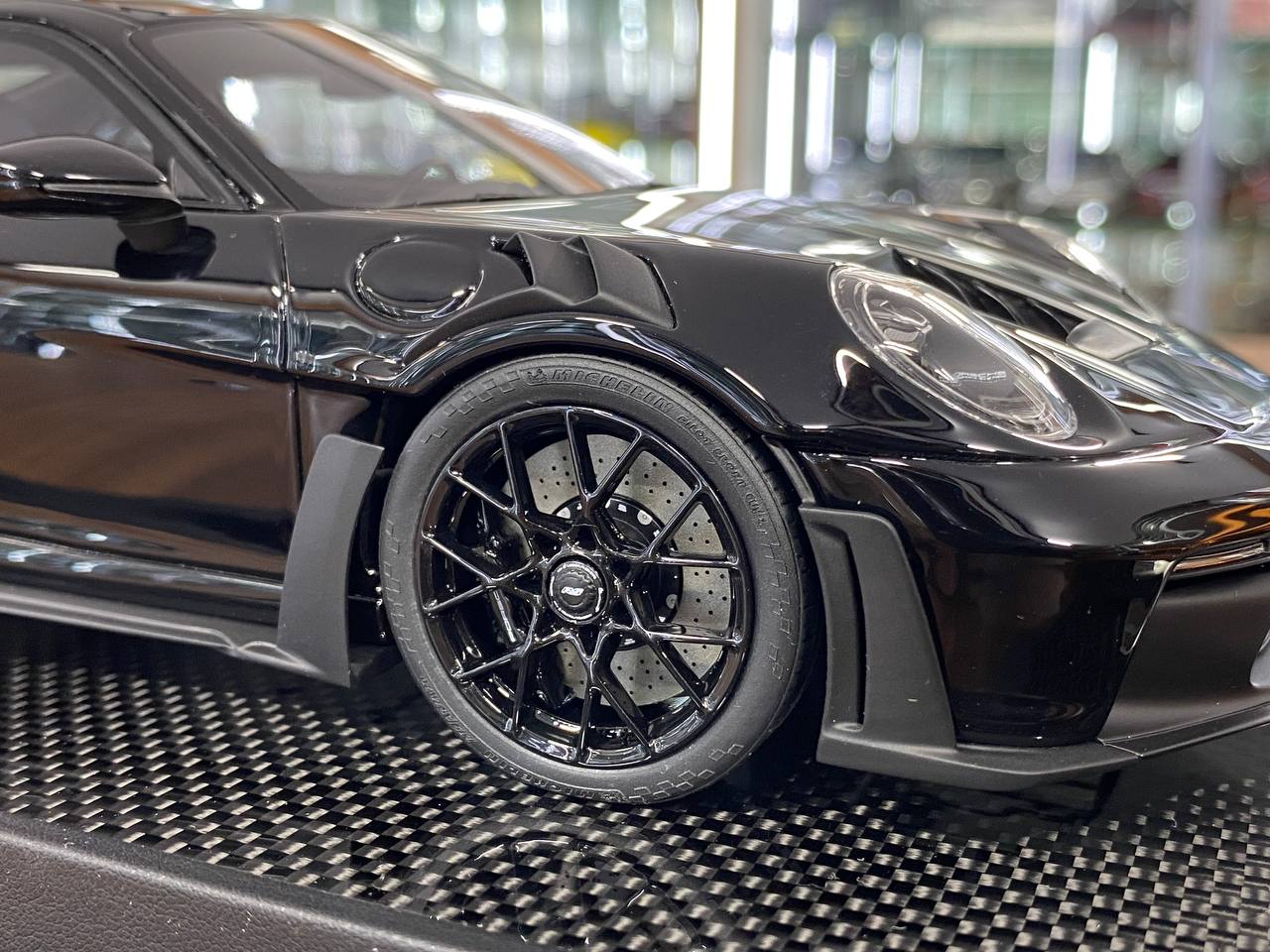 1:18 Resin Model Porsche 911 GT3 RS (992.1) – Black | Timothy & Pierre (Limited 30 pcs)